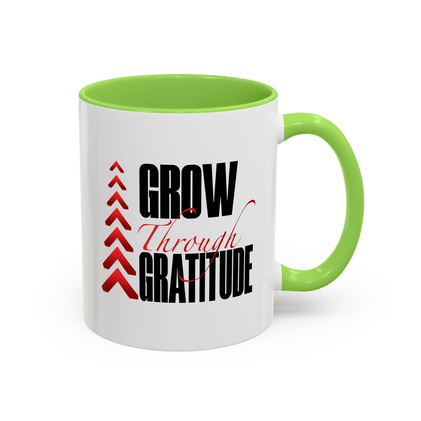 Grow Through Gratitude Mugs (11oz, 15oz)