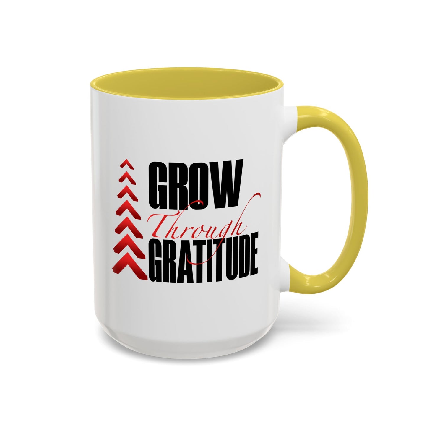 Grow Through Gratitude Mugs (11oz, 15oz)