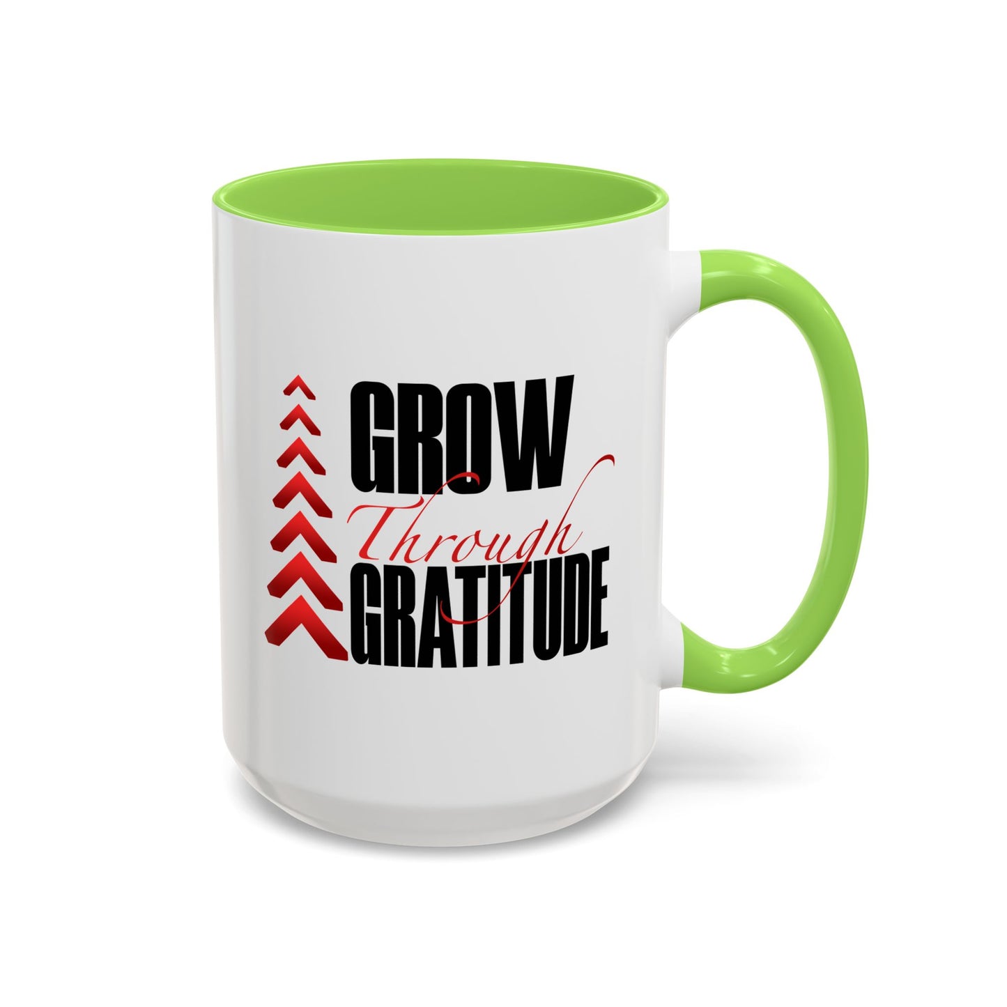 Grow Through Gratitude Mugs (11oz, 15oz)