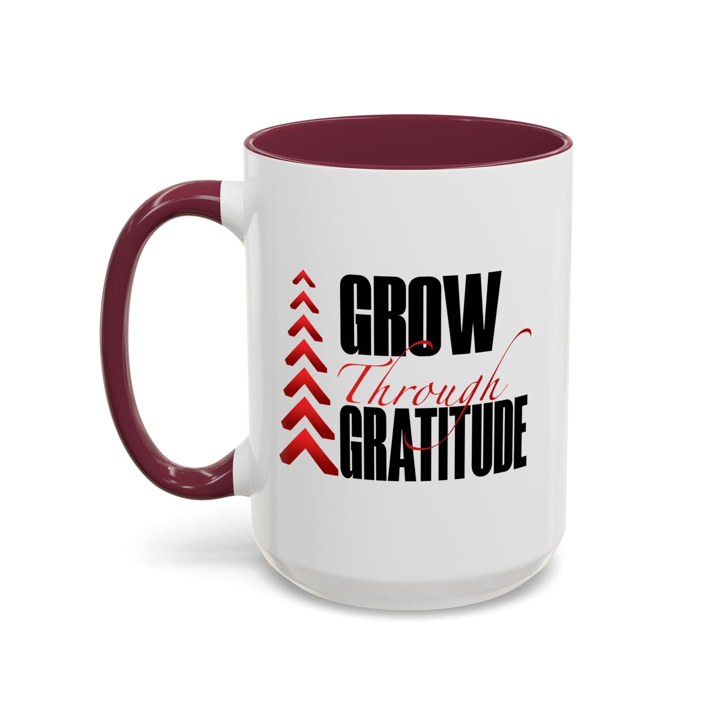 Grow Through Gratitude Mugs (11oz, 15oz)