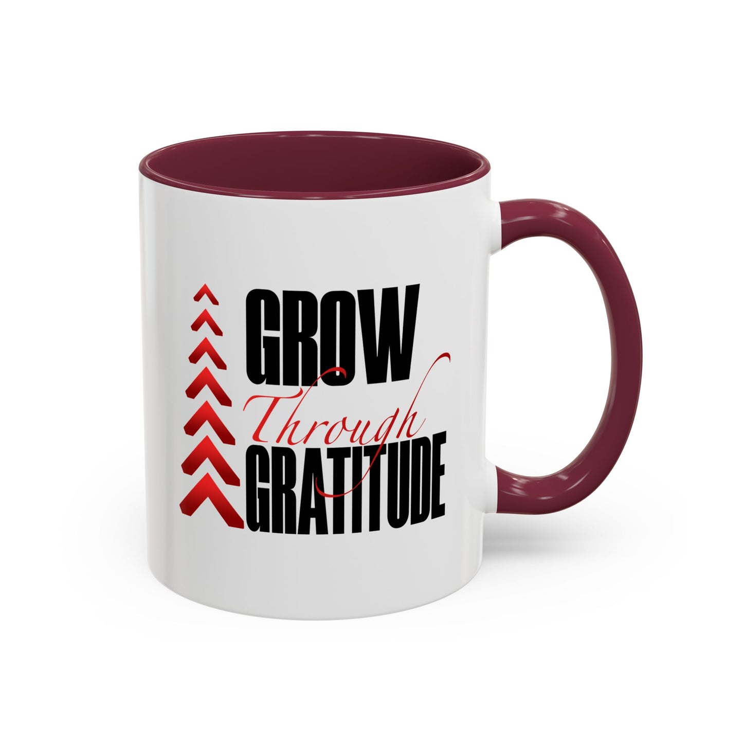 Grow Through Gratitude Mugs (11oz, 15oz)