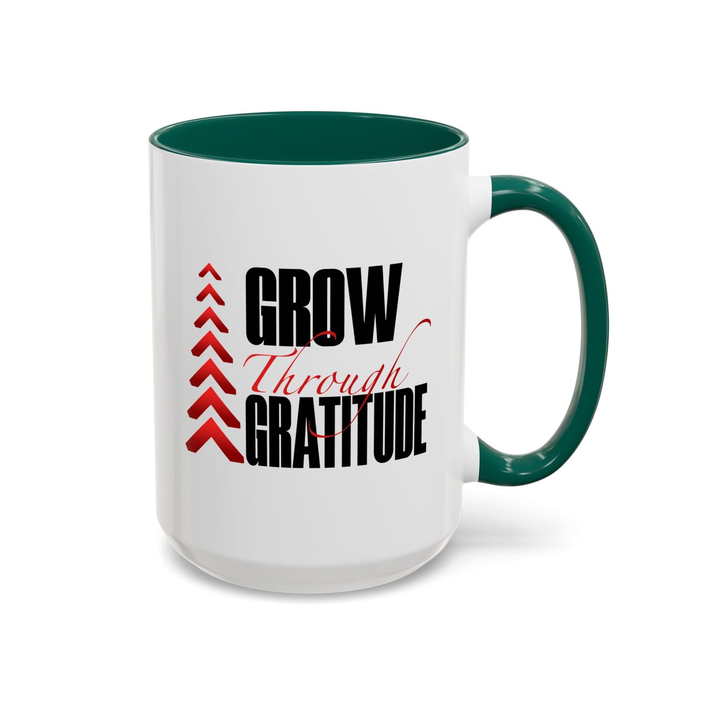Grow Through Gratitude Mugs (11oz, 15oz)