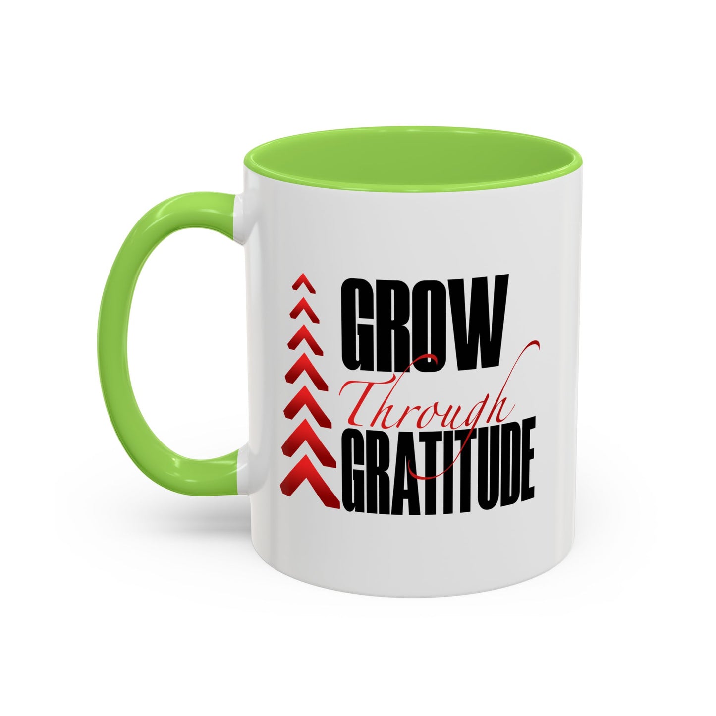 Grow Through Gratitude Mugs (11oz, 15oz)
