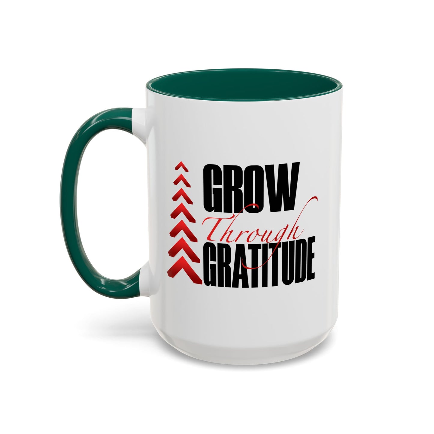 Grow Through Gratitude Mugs (11oz, 15oz)