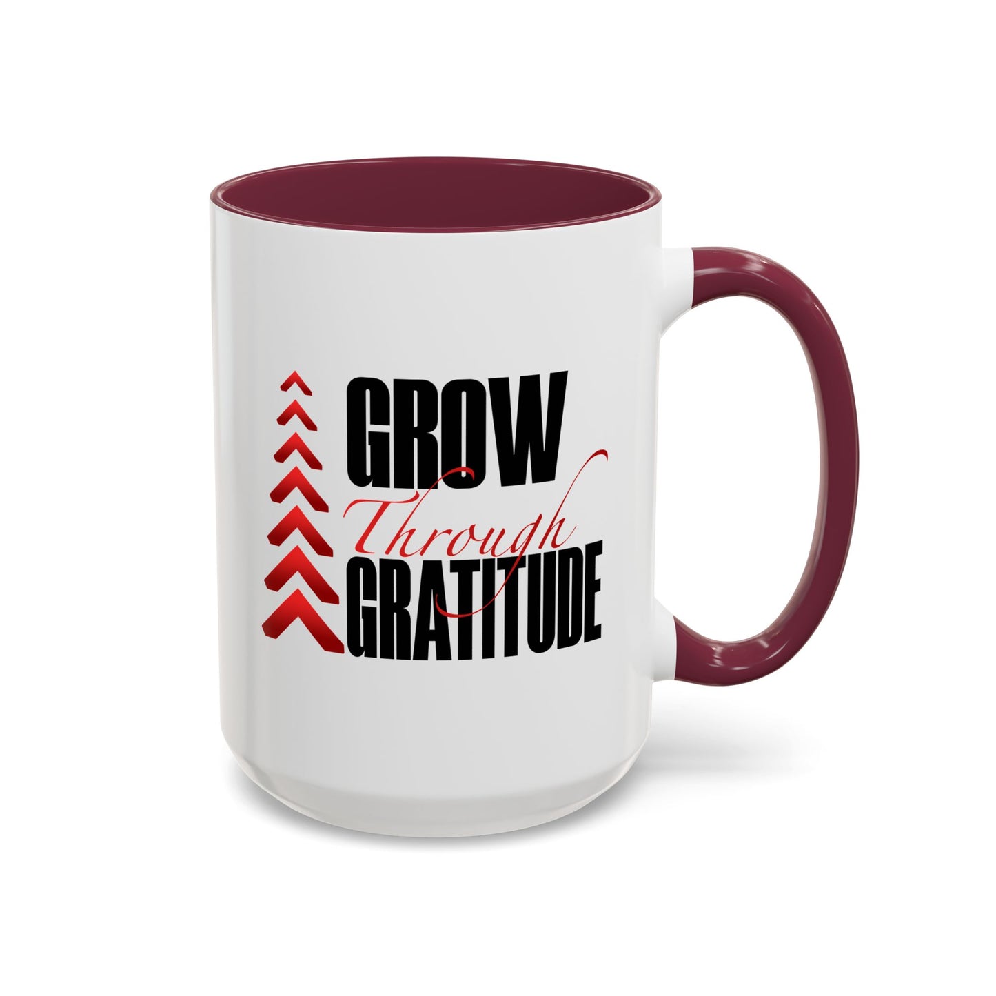 Grow Through Gratitude Mugs (11oz, 15oz)
