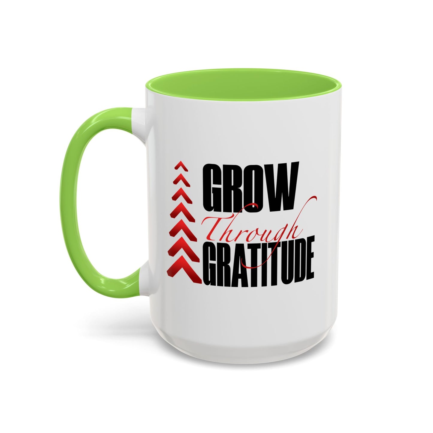Grow Through Gratitude Mugs (11oz, 15oz)