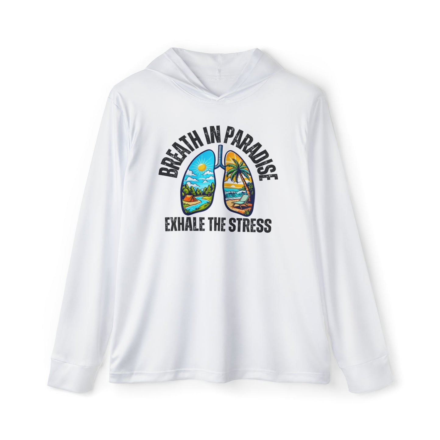 Breath in Paradise Sports Hoodie (AOP)